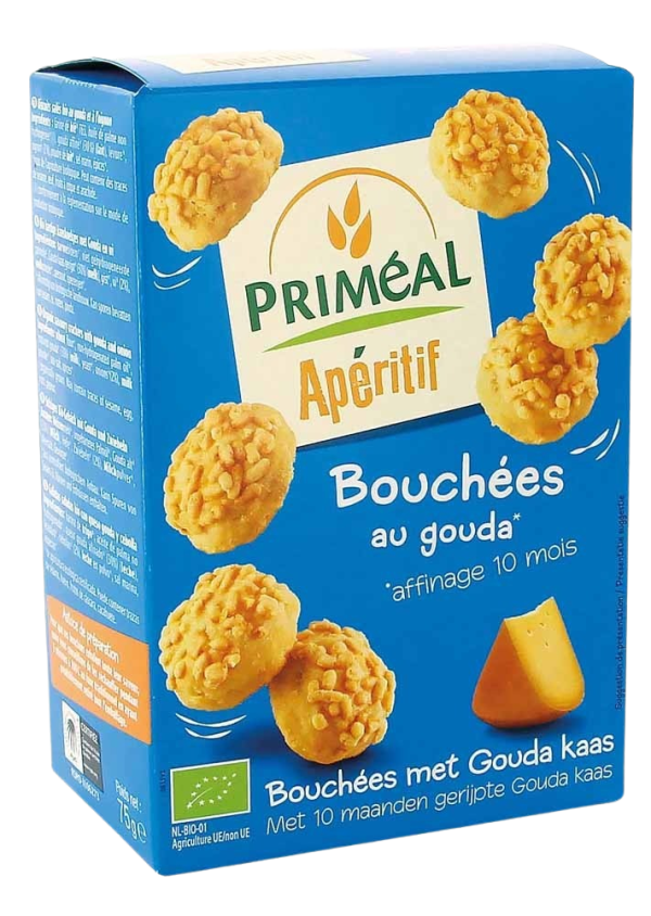 Primeal Bouchées au Gouda 75G
