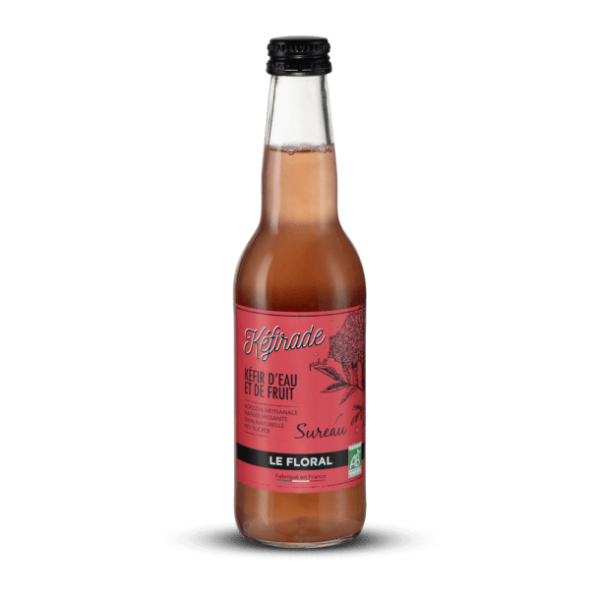 Kefirade Kefir d'Eau et de Fruit Sureau 33Cl
