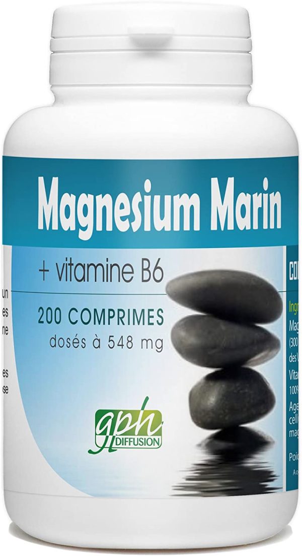 Gph Diffusion Magnésium Marin 200 Comprimés
