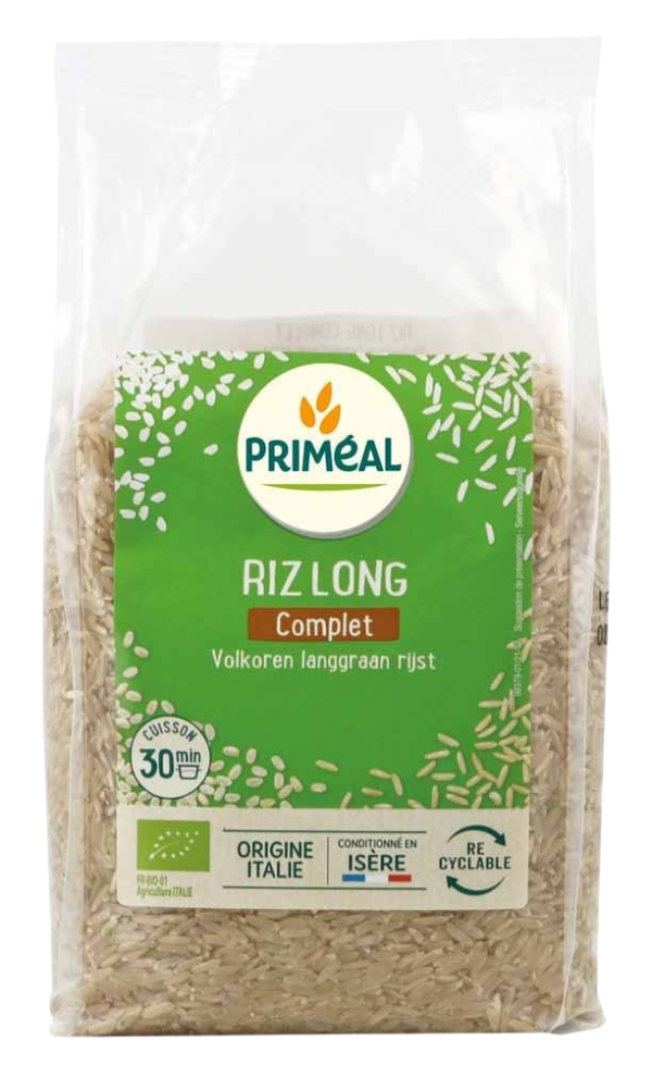 Primeal Riz Long Complet 1Kg