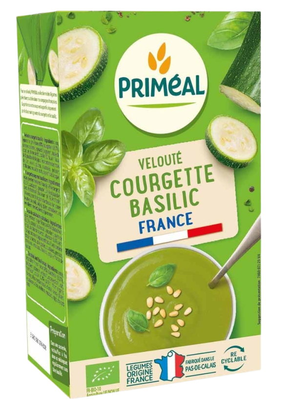 Primeal Velouté Courgettes et Basilic 1L