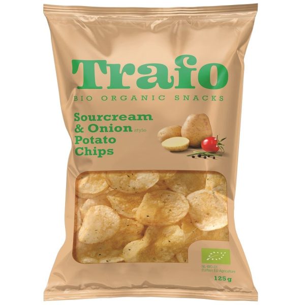 Trafo Chips Sourcream Oignon 125G