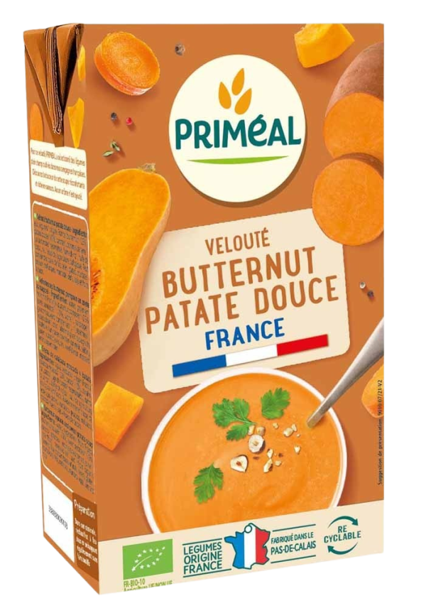 Primeal Velouté Butternut & Patates Douces 1L