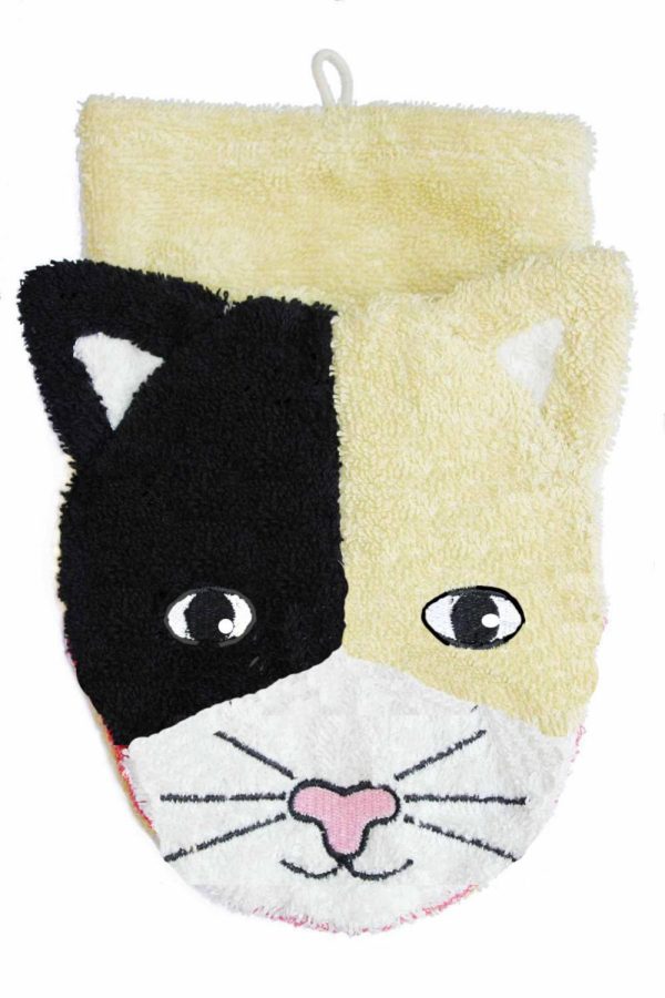 Furnis Gant de Bain Chat Grob