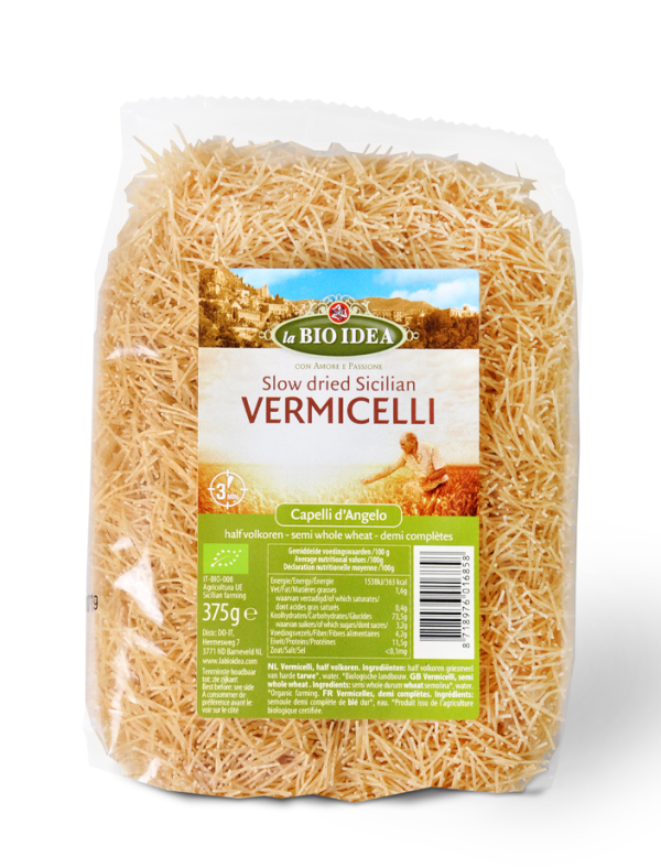 La Bio Idea Vermicelles Semi-complètes 375G