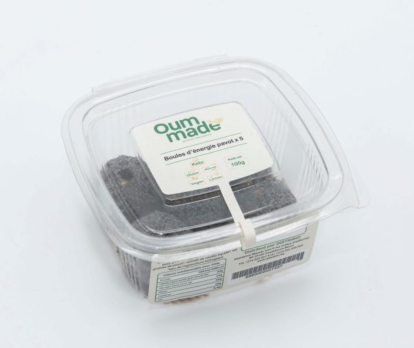 Oum Made Boules d'Énergie Pavot x 5