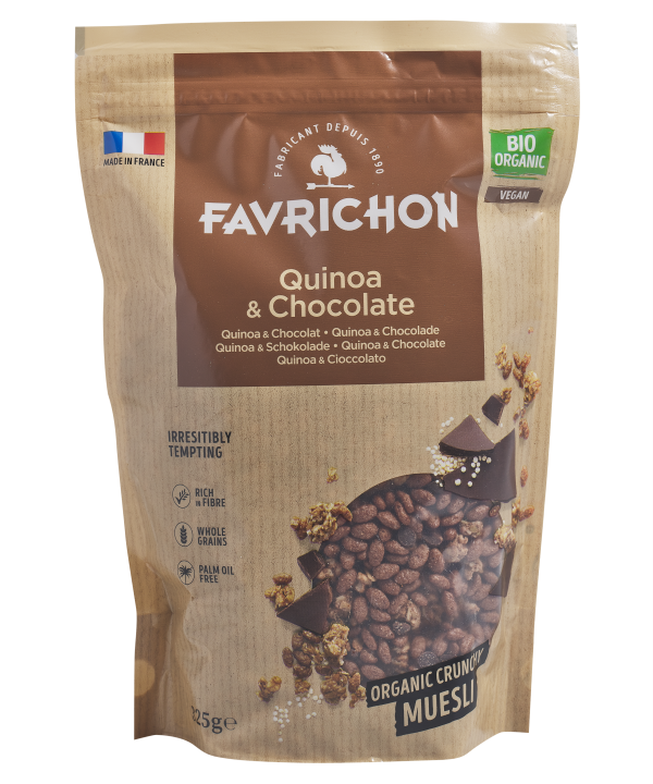 Favrichon Muesli Croustillant Quinoa & Chocolat 325G