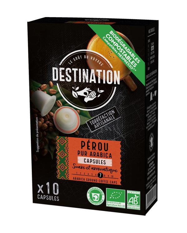 DEST CAPSULES PEROU 10 X 5.5G