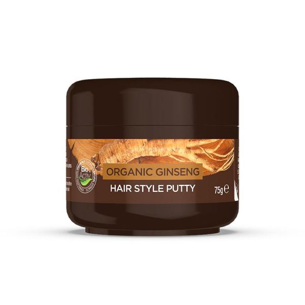 Dr Organic Ginseng - Mastic de Coiffure pour Hommes 75G