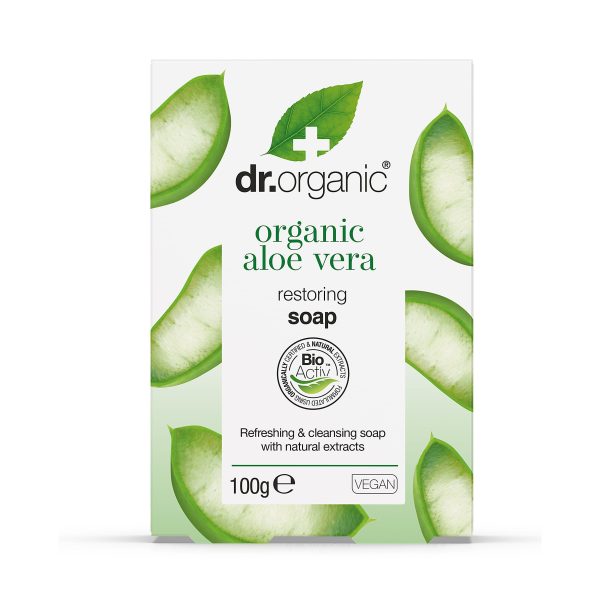 Dr Organic Savon d'Aloe Vera 100G
