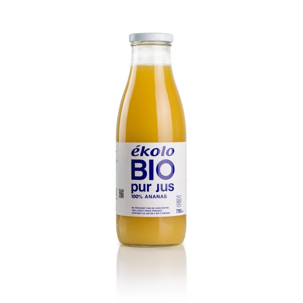 Ekolo Pur Jus Ananas 750ML