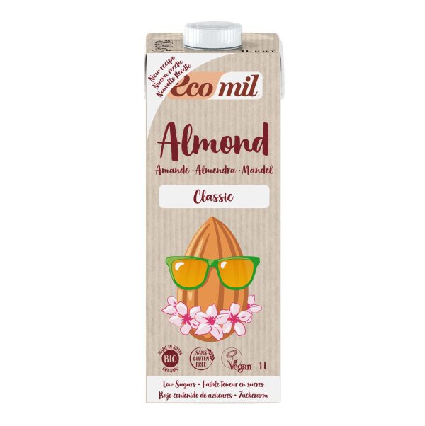 Ecomil Boisson Amande Classic 1L