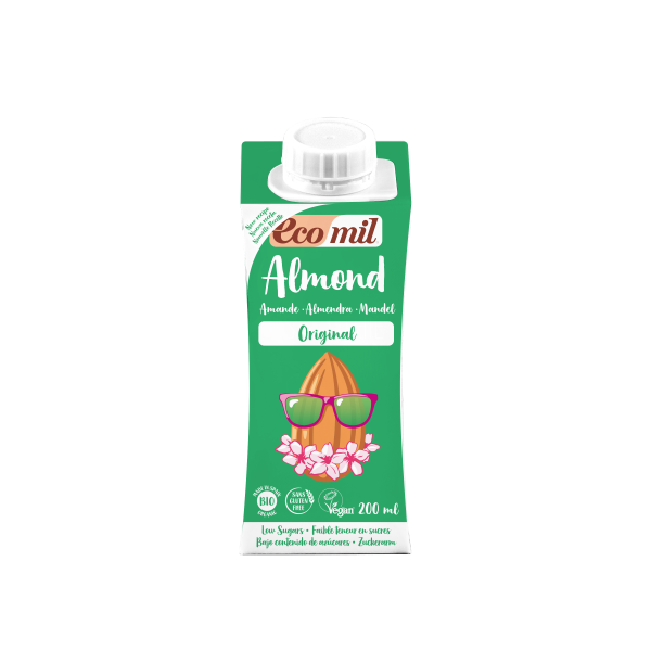 Ecomil Boisson Amande Original 200Ml