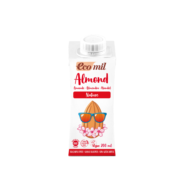 Ecomil Boisson Amande Nature 200Ml