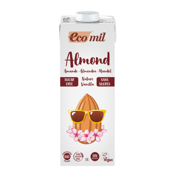 Ecomil Boisson Amande Vanille 1L
