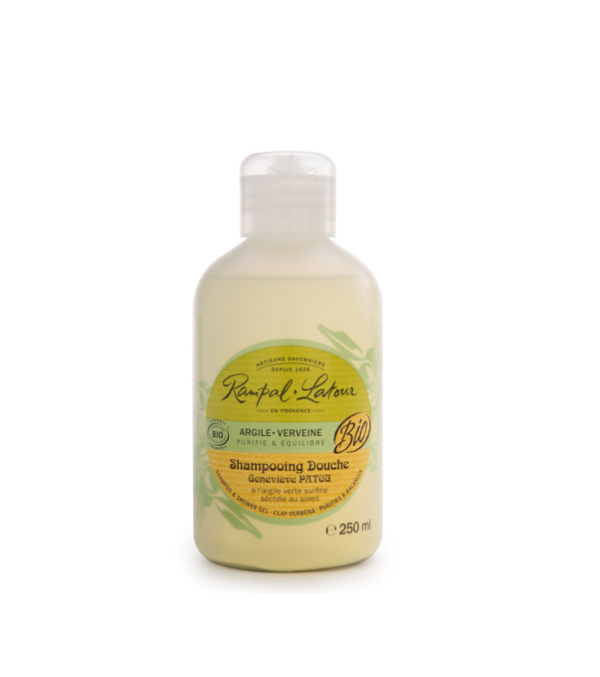 Rampal Latour Shampoing Douche Argile Verveine 250Ml