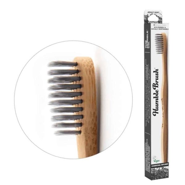 The Humble Co Brosse à Dents Charbon Adulte