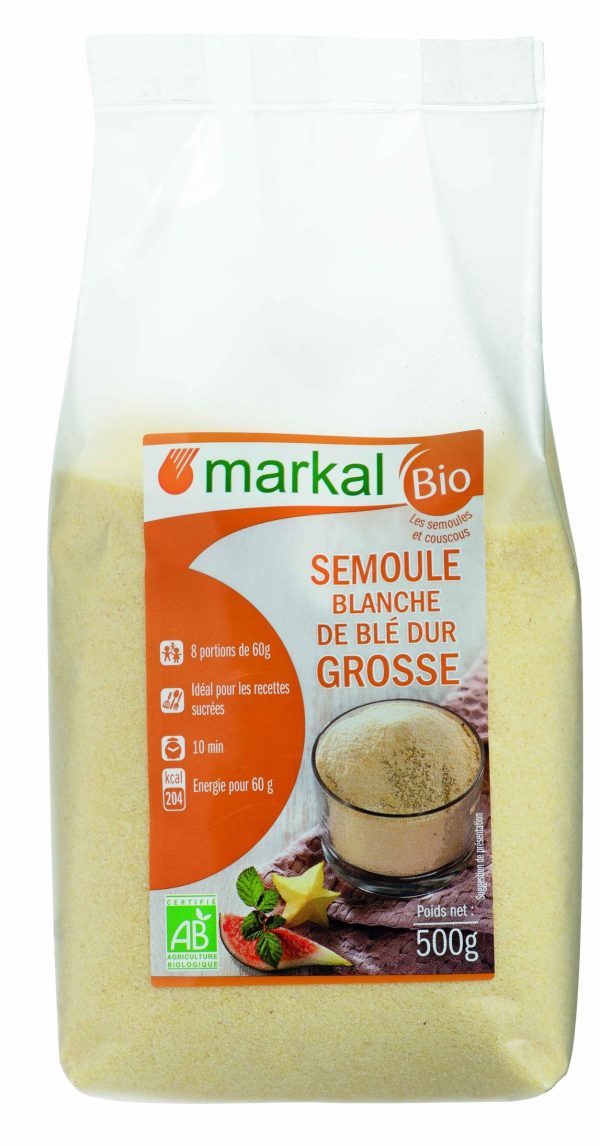 Markal Semoule Blanche Grosse 500G