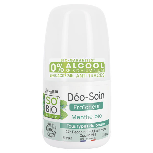 So Bio Déo-Soin Fraîcheur Menthe 50Ml