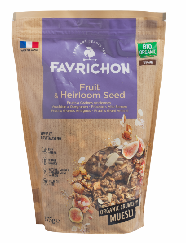 Favrichon Muesli Croustillant Fruits & Graines Anciennes 375G