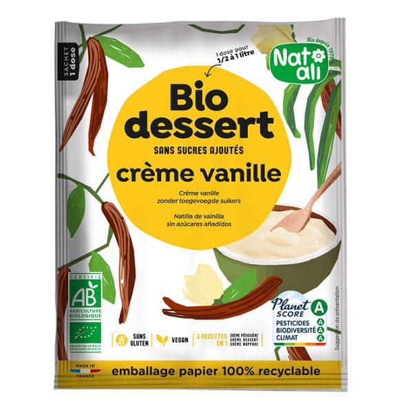NATALI BIODESSERT CREME VANILLE 35G