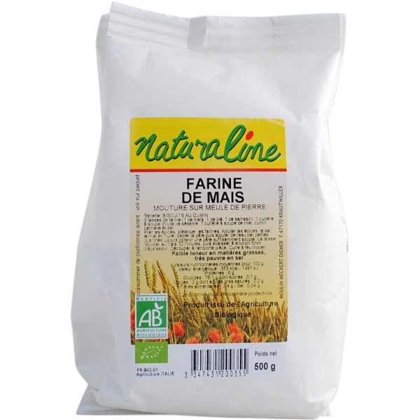 NATURALINE FARINE DE MAIS 500G