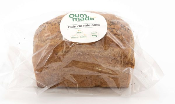 Oum Made Pain de Mie Chia 350g