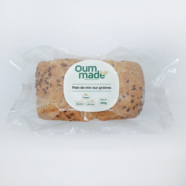 Oum Made Pain de Mie aux Graines 350g