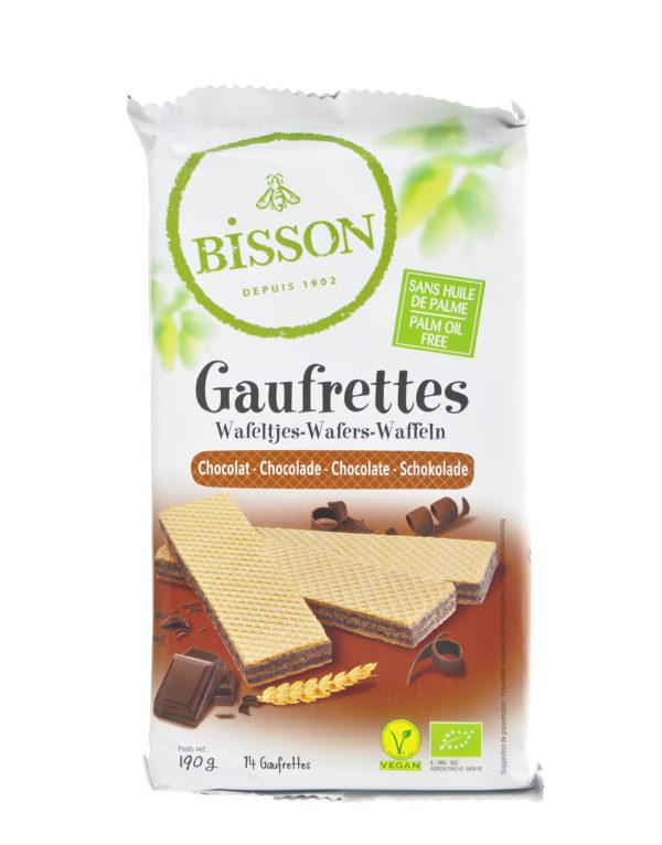 Bisson Gaufrettes Chocolat 190G