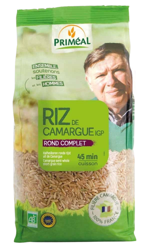Primeal Riz De Camargue Rond Complet 1Kg