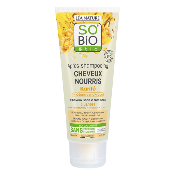 So Bio Après-shampooing Cheveux Nourris Karité 200Ml