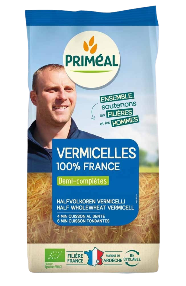 Primeal Vermicelles Demi-complets 500G