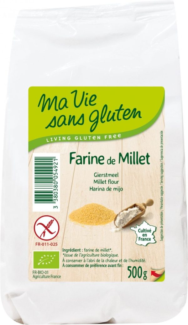 Ma Vie Sans Gluten Farine de Millet 500G