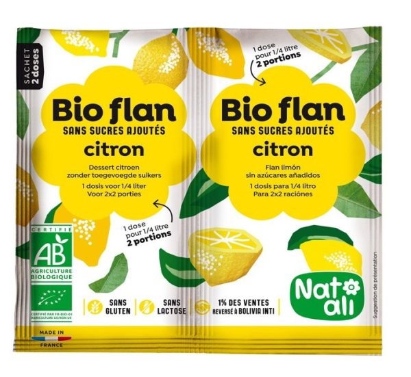 Natali Bio-Flan Citron 2X3.5G