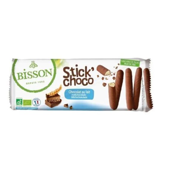 Bisson Sticks Chocolat au Lait 130G