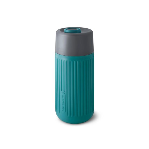 Black + Blum Tasse de Voyage En Verre-Gris/Océan