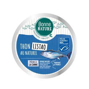 Bonne Nature Thon Listao au Naturel 160G