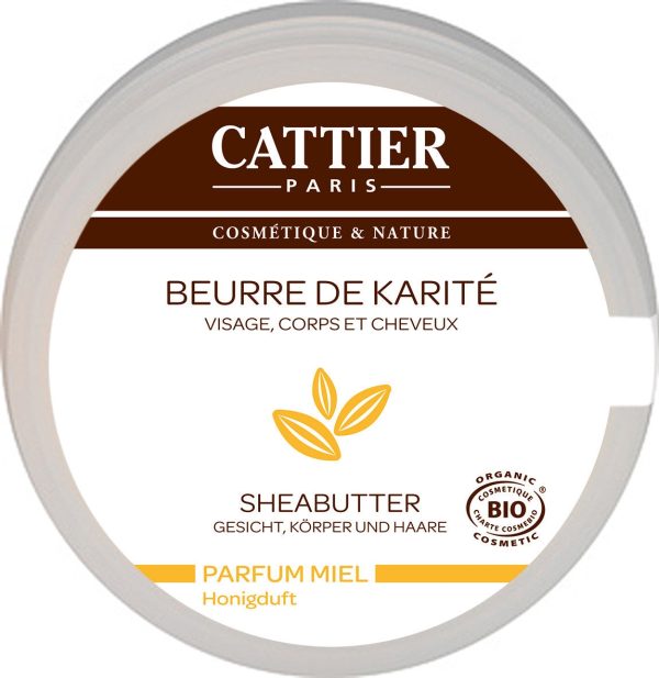 Cattier Beurre De Karité - Parfum Miel 100G