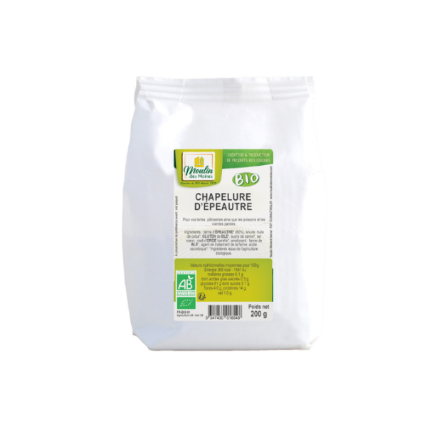 Moulin des Moines Chapelure Épeautre 200G