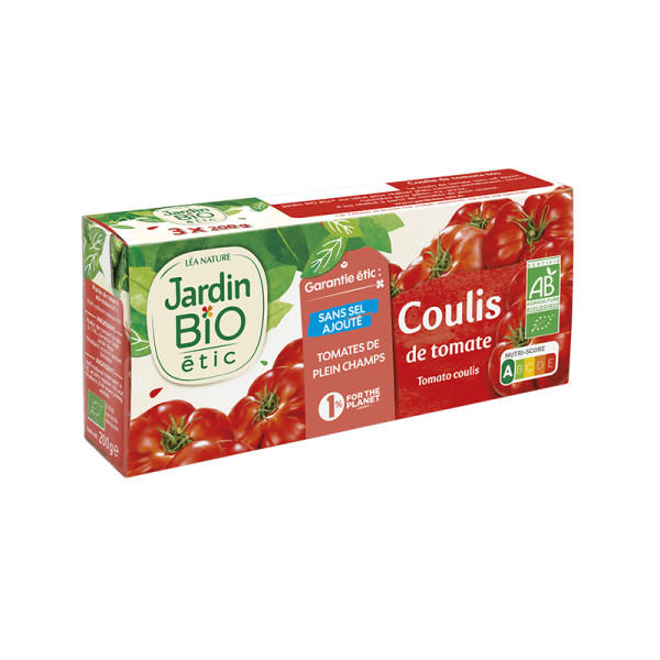 Jardin Bio Coulis de Tomate en Brique 3X200G