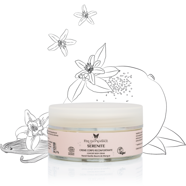 Fées en Provence Sérénité – Crème Corps – 200Ml