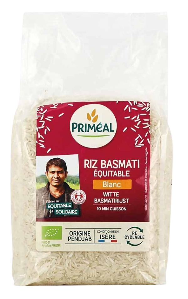 Primeal Riz Basmati Blanc 1Kg