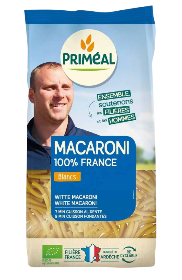 Primeal Macaronis Blancs 500G