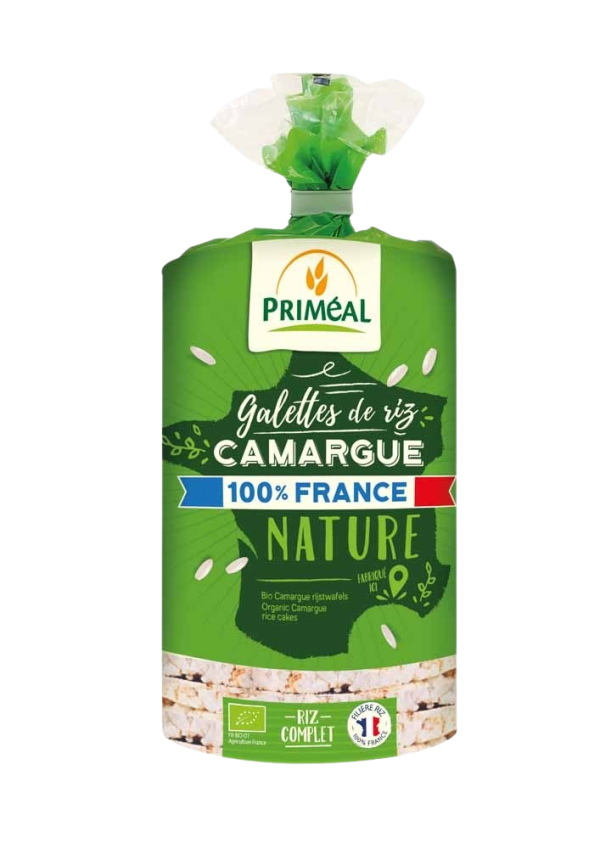 Primeal Galettes de Riz de Camargue Nature 130G
