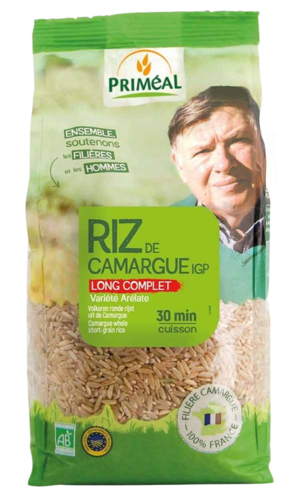 Primeal Riz de Camargue Long Complet 1Kg