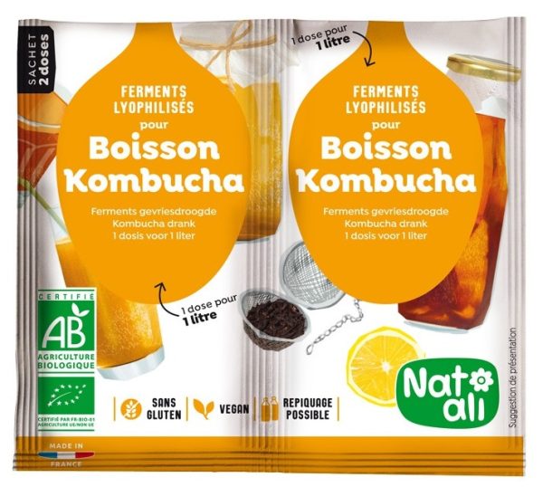 Natali Ferment Boisson Komboucha 2X6G