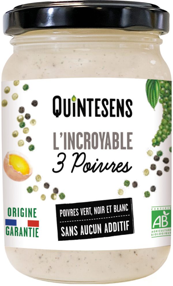 Quintesens L'Incroyable 3 Poivres 180G
