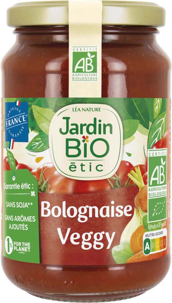 Jardin Bio Sauce Tomate Bolognaise Veggy 350G
