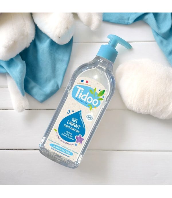 Tidoo Gel Lavant Sensitif non Parfumé 495Ml