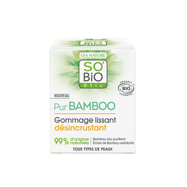 So Bio  Gommage Lissant Désincrustant au Bambou 50Ml